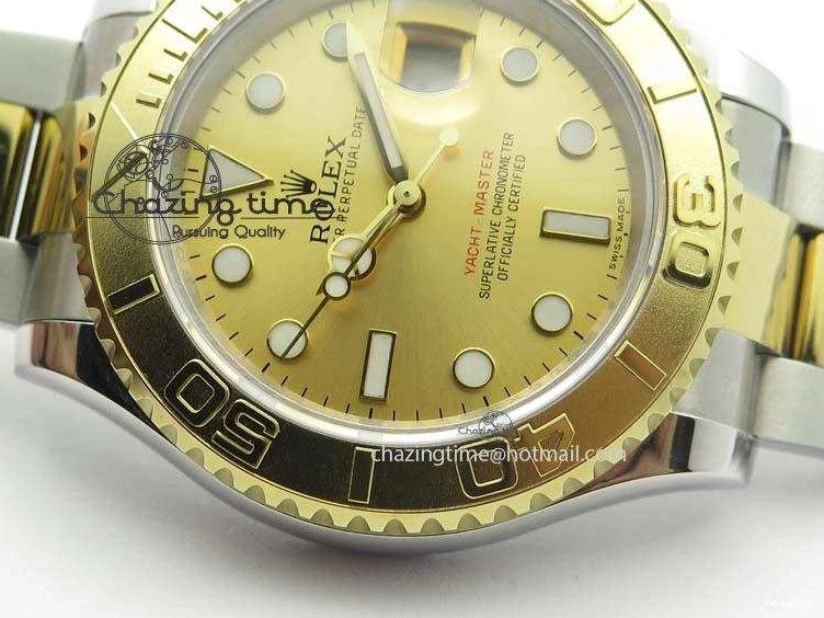 On Bracelet BP-Maker 116622 Best Edition SA3135 Yacht-Master YG SS Gold Dial YG SS 0123